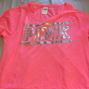 Pink long sleeve t shirt
